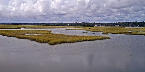 Río Jinks Creek en Ocean Isle Beach -  Webcam , North Carolina Wilmington