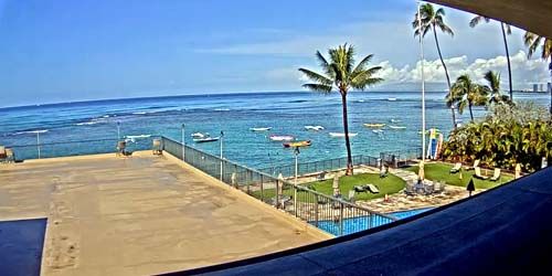 Kaluahole Beach - live webcam, Hawaii Honolulu
