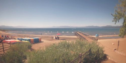 Kings Beach - live webcam, California Tahoe City
