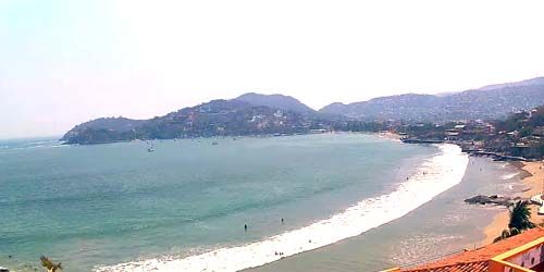 La Madera Beach - live webcam, Guerrero Zihuatanejo