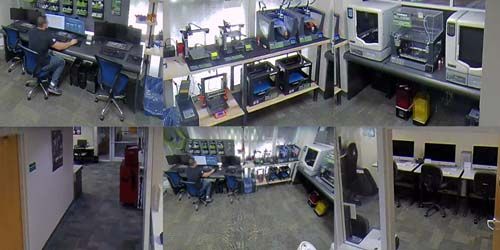 Innovation laboratory in Stetson University - live webcam, Florida DeLand