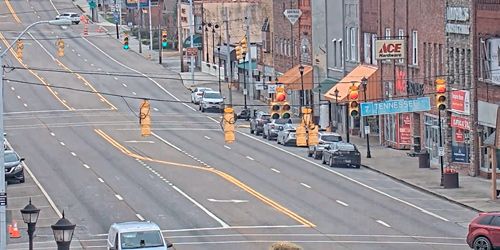The central part of the LaFollette suburb - live webcam, Tennessee Nashville