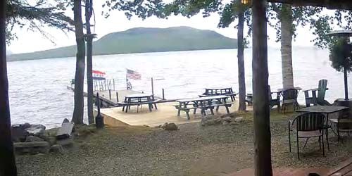 The Birches Resort on Moosehead Lake - live webcam, Maine Greenville