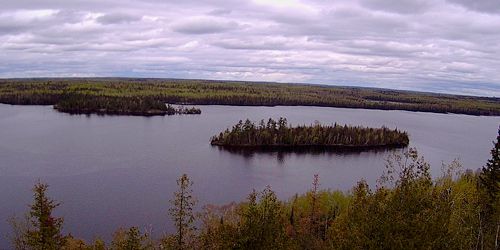 Lago Moose, Bosque Nacional Superior -  Webcam , Minnesota Ely
