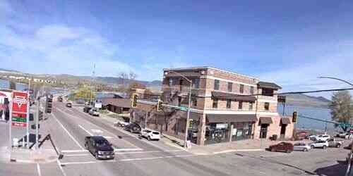 Lago Flathead, Puente de Veteranos webcam - Polson