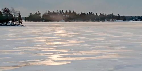 Panorama del lago St. Lawrence en el suburbio de Rockport -  Webcam , Ontario Kingston