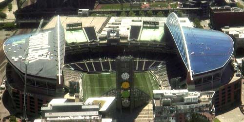 Lumen Field es un estadio polivalente -  Webcam , Washington Seattle