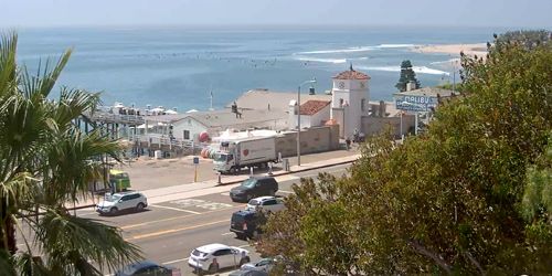 Malibu Lagoon State Beach and pier - live webcam, California Los Angeles