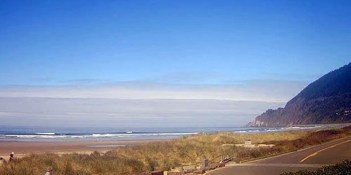 Manzanita Beach, Oswald West State Park - live webcam, Oregon Portland