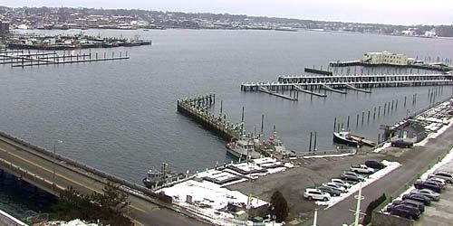 Goat Island Marina - live webcam, Rhode Island Newport