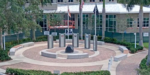 Mémorial des anciens combattants à Jupiter -  Webсam , Florida West Palm Beach