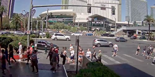 Parque MGM Las Vegas, Monte Carlo Resort & Casino -  Webcam , Nevada Las Vegas