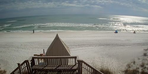 Playa Miramar, vista desde la casa de playa -  Webcam , Florida Destin