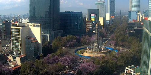 Monument to Independence - live webcam, Federal District Mexico City