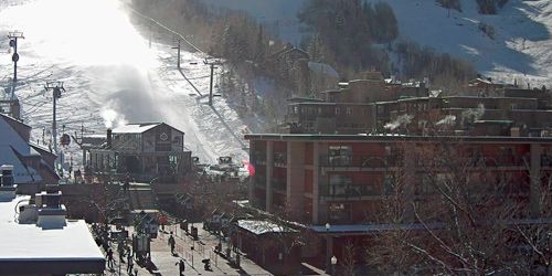 Domaine skiable de montagne -  Webсam , Colorado Aspen