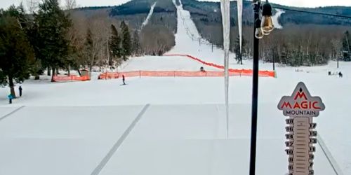 Área de esquí de la montaña mágica -  Webcam , New Hampshire Londonderry