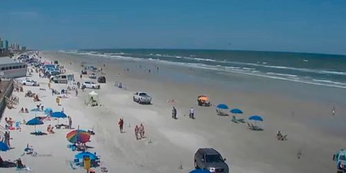 NSB Plage Nord webcam - Daytona Beach