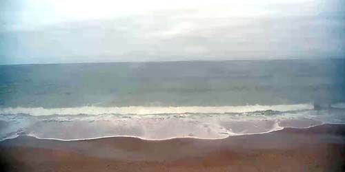Océano Atlántico desde playa de arena -  Webcam , Melbourne (FL)