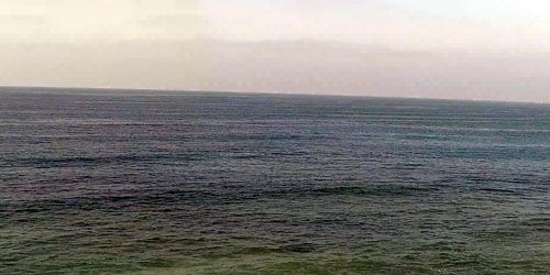 Pacific Ocean panorama - live webcam, California Carlsbad