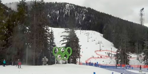 Cypress Mountain - Olympic Plaza - live webcam, British Columbia Vancouver