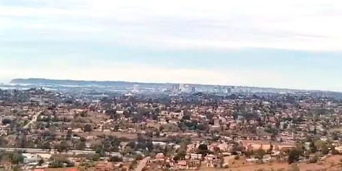 Overview camera from a height - live webcam, California San Diego