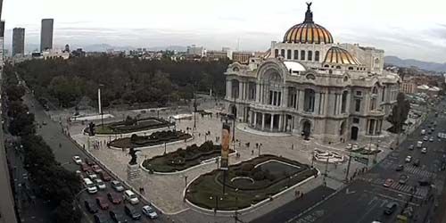 Palace of Fine Arts - live webcam, Federal District Mexico City