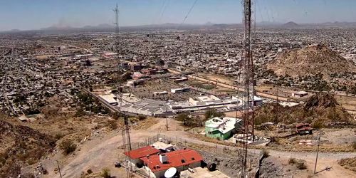 Panorama from the mountain on the outskirts - live webcam, Sonora Hermosillo