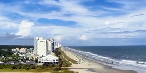 Coastal Panorama, Withers Heights - Live Webcam, Myrtle Beach (SC)