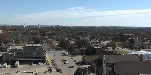 Panorama from above - live webcam, Kansas Hutchinson