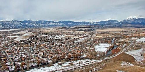 Panorama from above - Live Webcam, Colorado Salida
