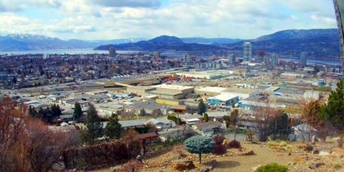 Panorama from above - Live Webcam, Kelowna (BC)