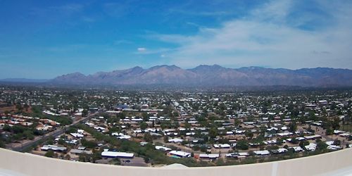 Panorama from above - live webcam, Arizona Tucson