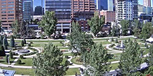 Central Memorial Park - live webcam, Alberta Calgary