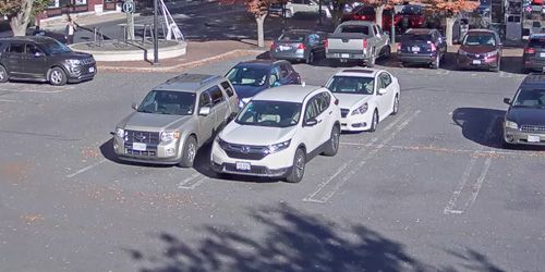 Parking in the city center - live webcam, Virginia Staunton