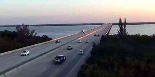 Peace River Bridge in Punta Gorda cam