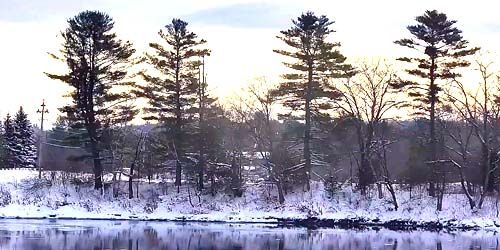 Piscataquis River - live webcam, Maine Howland
