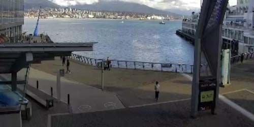 Downtown Canada Place - live webcam, British Columbia Vancouver