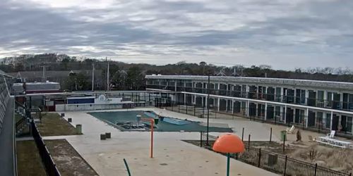 Swimming pool at the Harbor Hotel Provincetown - live webcam, Massachusetts Provincetown