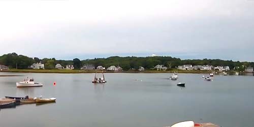 Cove at Cape Porpoise - live webcam, Maine Portland