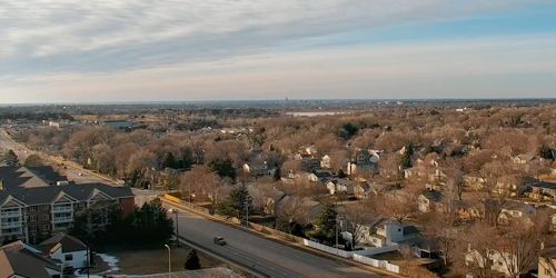 Panorama from above, PTZ camera - live webcam, Nebraska Lincoln