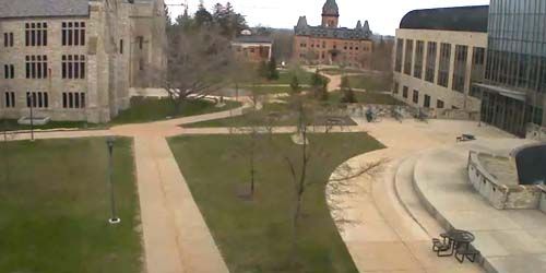 East Quadrangle in St. Olaf College - live webcam, Minnesota Minneapolis