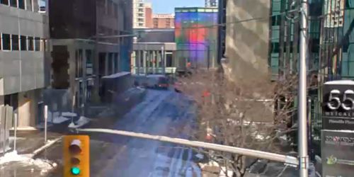 Queen street, National Arts Centre - Live Webcam, Ottawa (ON)