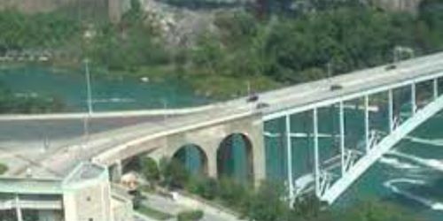 Puente Internacional del Arco Iris -  Webcam , Nueva York Niagara Falls
