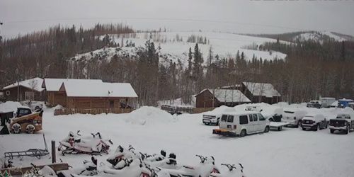 Snowmobile and ATV rentals at Albany Lodge - live webcam, Wyoming Laramie