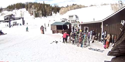 Station de ski de montagne de Pomerelle -  Webсam , l'Idaho Burley