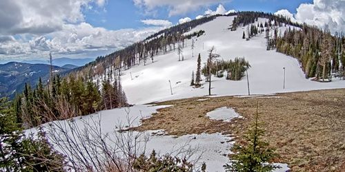 Ski resort on Mount Spokane, Parkway Express - live webcam, Washington Spokane