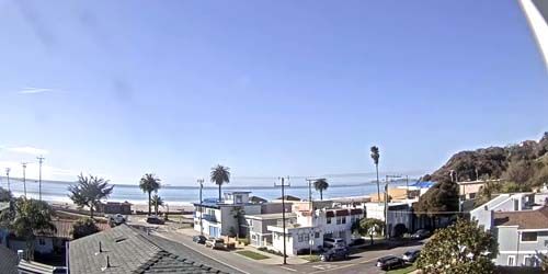 Coastal view from the Rio Sands Hotel - live webcam, California Santa Cruz