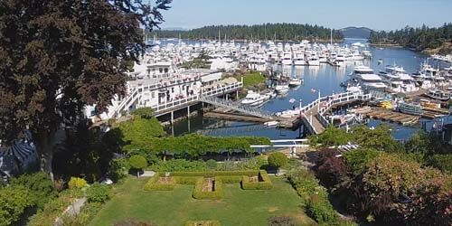 Roche Harbor on San Juan Island - live webcam, Washington Bellingham