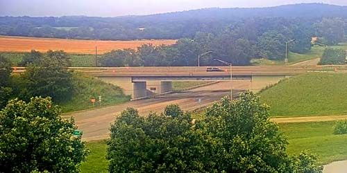 Interstate 24 and Kentucky Route 80 - live webcam, Kentucky Cadiz