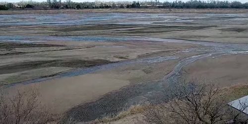Rowe Sanctuary, floods of the South Platte River - live webcam, Nebraska Kearney